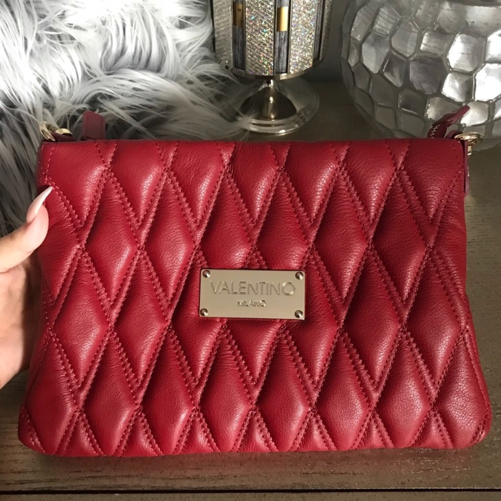 valentino by mario valentino red purse